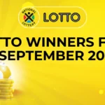 Congratulations to The Lotto Winners for 18 September 2024