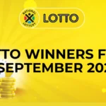 Congratulations to The Lotto Winners for 21 September 2024
