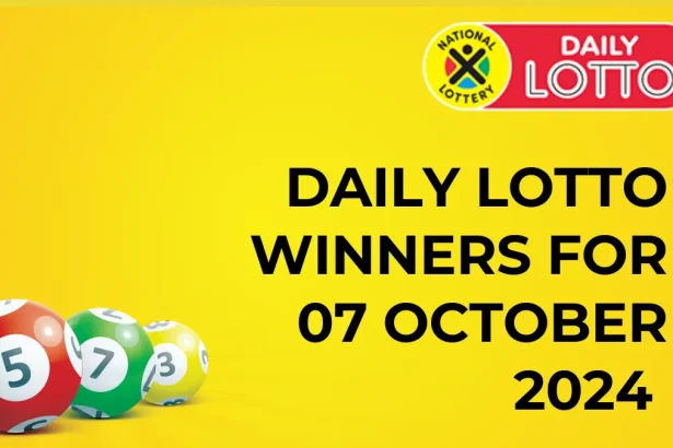 Congratulations to The Daily Lotto Winners for 07 October 2024