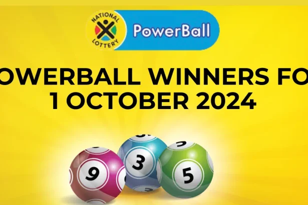 Congratulations to The Powerball Winners for 01 October 2024