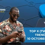Top X (Twitter) Trends for 10 October 2024