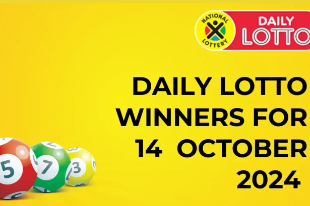 Congratulations to The Daily Lotto Winners for 14 October 2024