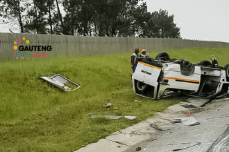 At Least 16 Injured in Minibus Taxi Overturn on N1 Highway Near Buccleuch Interchange
