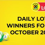 Congratulations to The Daily Lotto Winners for 19 October 2024