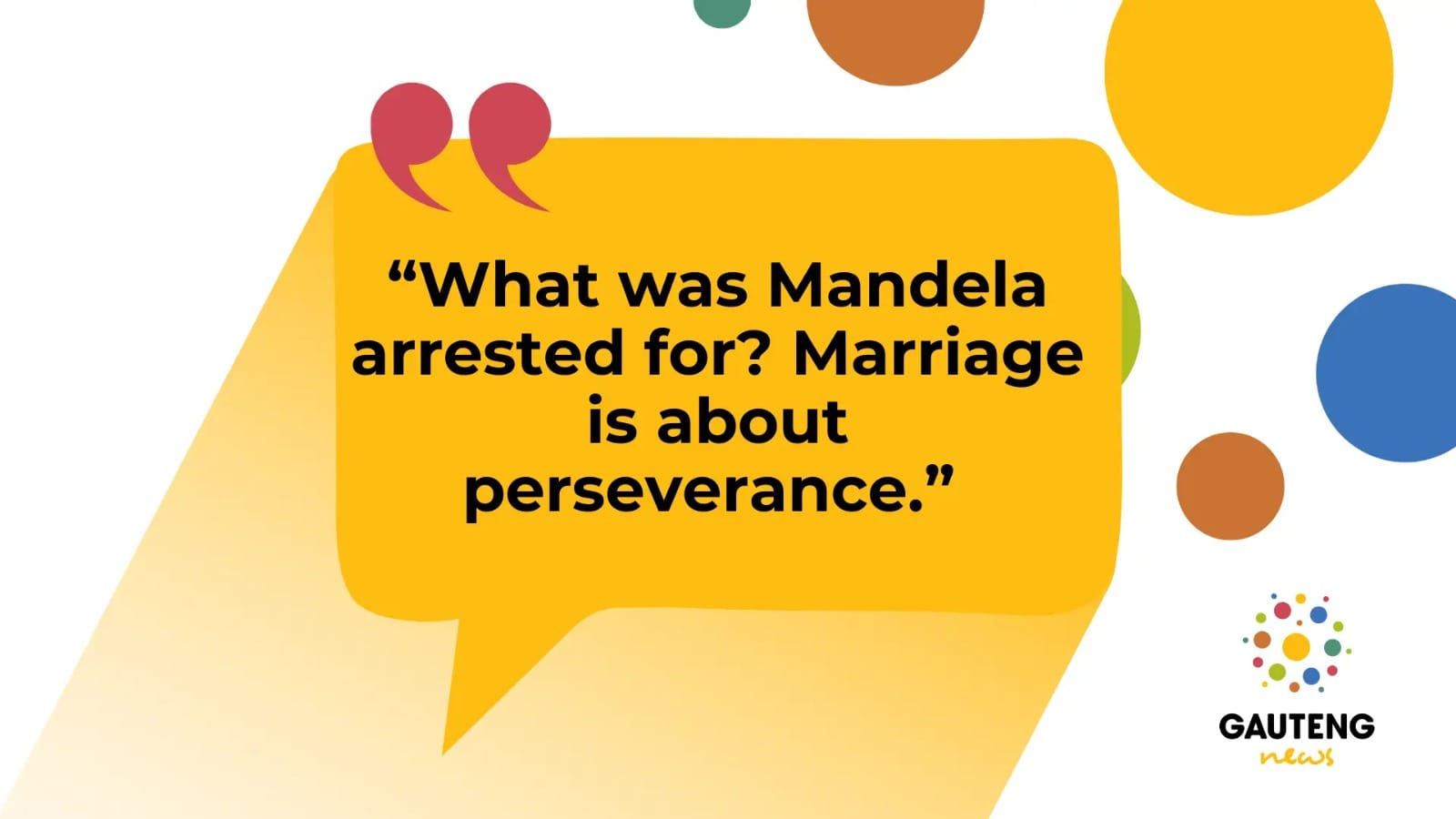 Quote of the Day - 23 October 2024 TikTok Skit Links Kolisi Divorce to Mandela's Perseverance