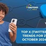 Trending Now: Top 10 Trending Topics on X in South Africa Today– October 21, 2024