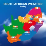 South African Weather - 13 October 2024