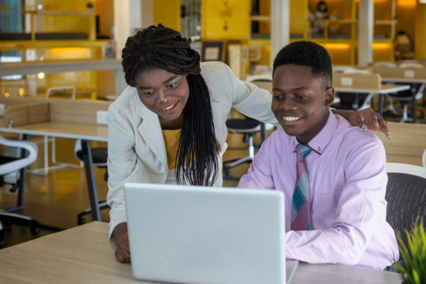 Young professional at Standard Bank's marketing internship