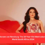Meet Zoalize Jansen van Rensburg: The 18-Year-Old Matriculant Crowned Miss World South Africa 2024