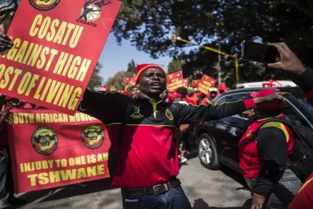 Cosatu Launches Nationwide Strike to Protest Unemployment and Economic Crisis