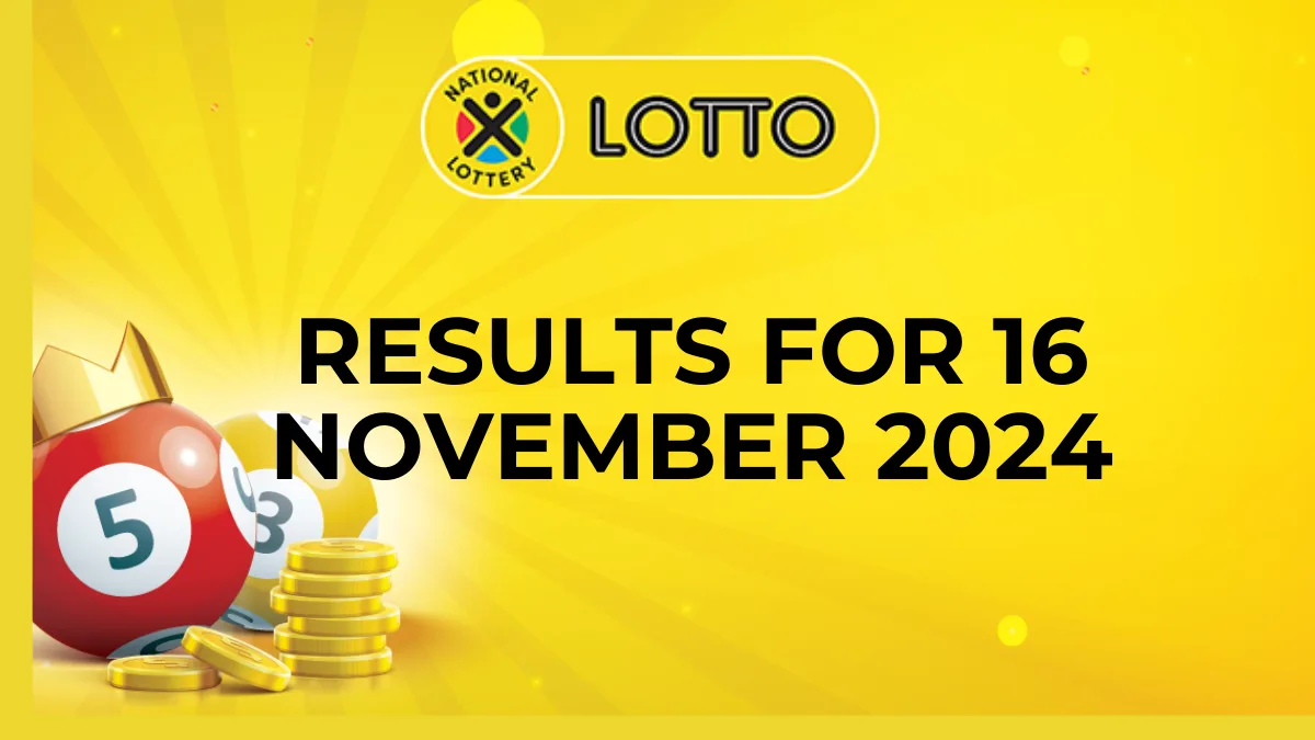 Ithuba Lotto Results for 16 November 2024 50 Ithuba Lotto Results