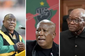 Unprecedented Unity: ANC, MK, and EFF Stand Together in Parliament with Powerful Song and Chant