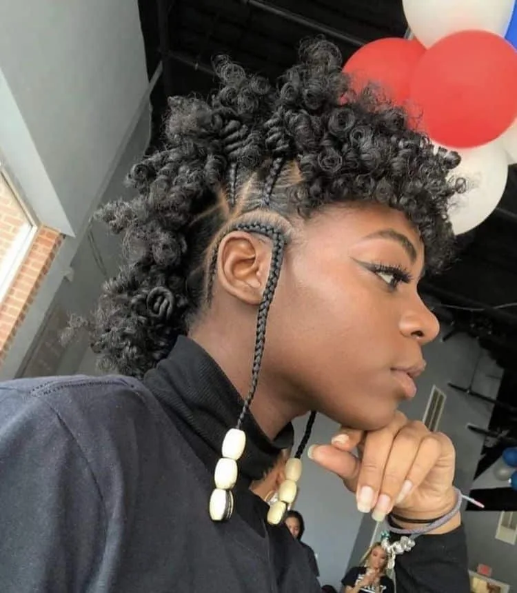 Crochet Mohawk Braids