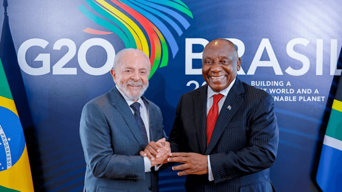 Ramaphosa Commits to Building on Brazil's Legacy as South Africa Assumes G20 Presidency
