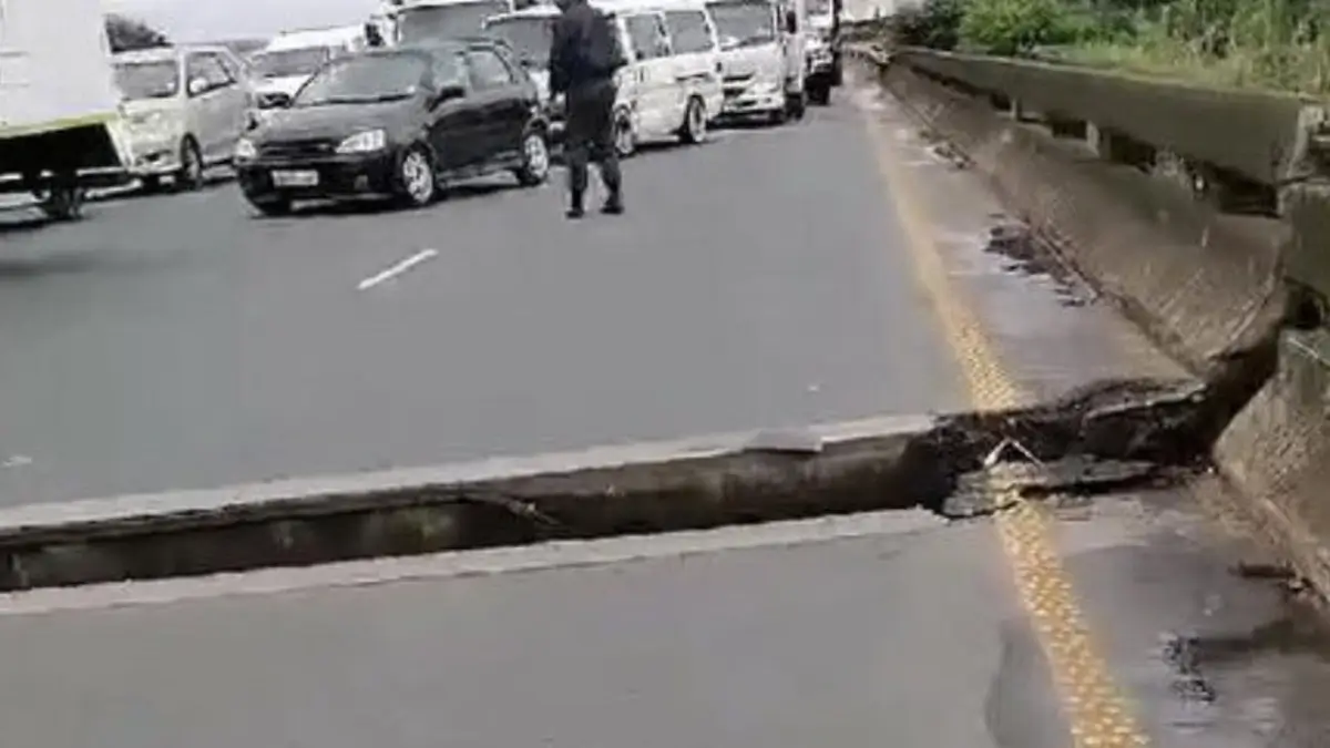 Heavy Rain Causes N2 Bridge Collapse Road Closure and Repair Timeline Pending Sanral Assessment