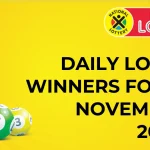 Congratulations to The Daily Lotto Winners for 12 November 2024