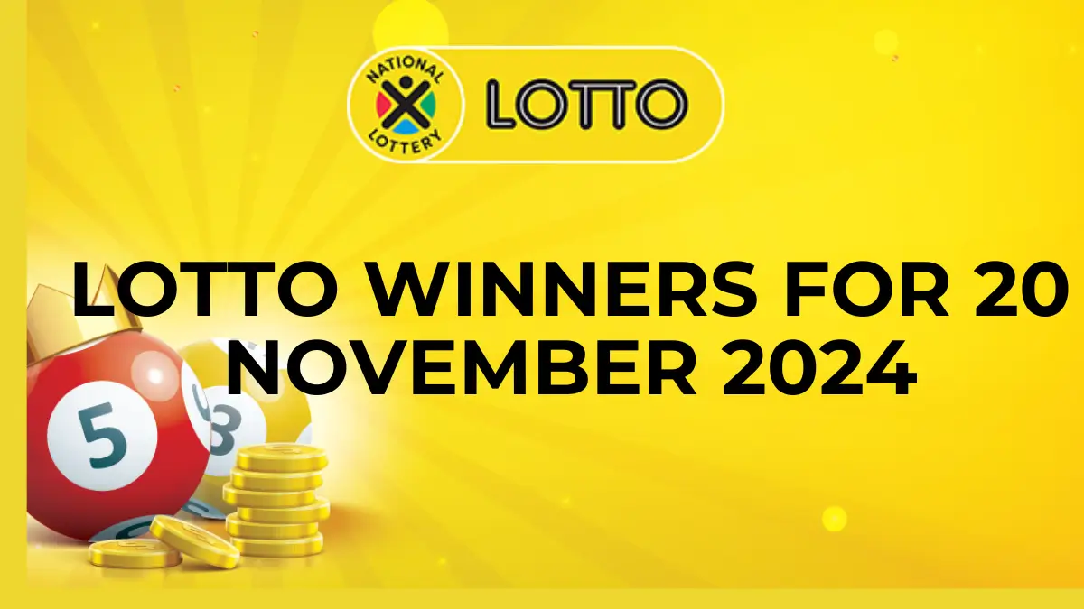 Congratulations to The Lotto Winners for 20 November 2024