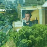 Sandton city is on fire