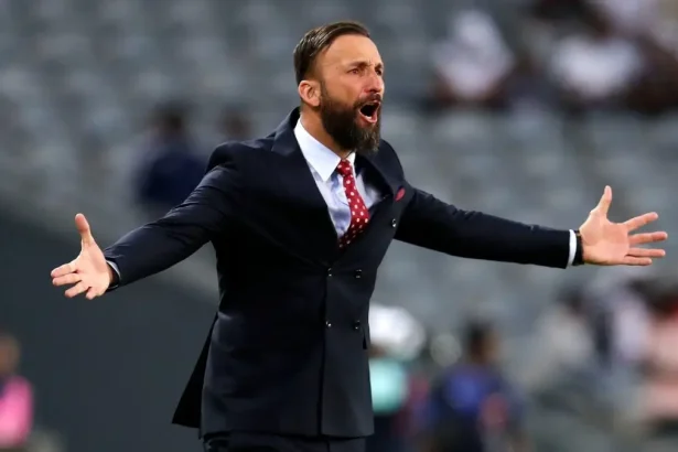 TS Galaxy Head Coach Sead Ramovic Resigns on Live TV After Draw Against Stellenbosch FC