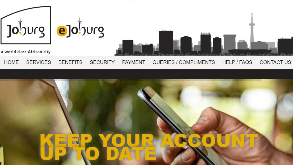 Update Details and Pay Municipal Bills Easily on eJoburg