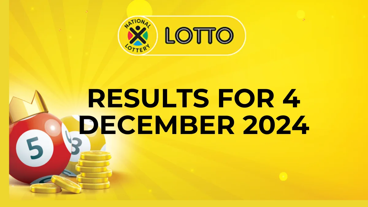 Ithuba Lotto Results for 04 December 2024 51 Ithuba lotto results