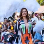 Mia le Roux Stuns in Miss Universe Dress by Dr. Esther Mahlangu at Cape Town Fashion Week