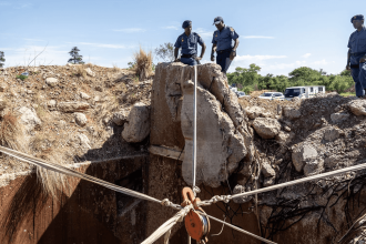 Stilfontein Illegal Miners Resurface: Police Say They Are Evading Arrest, Not Trapped Underground