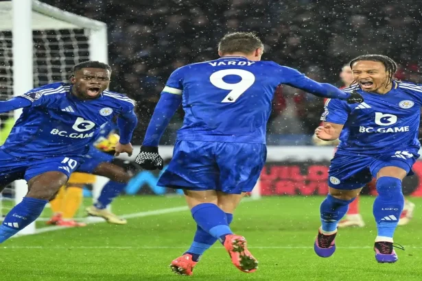 Leicester 2-2 Brighton Vardy Sparks Dramatic Comeback to Deny Seagulls Victory
