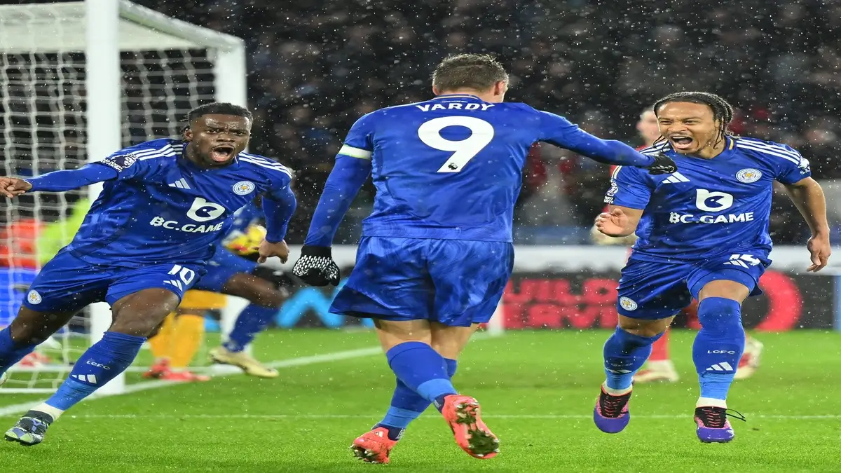 Leicester 2-2 Brighton Vardy Sparks Dramatic Comeback to Deny Seagulls Victory