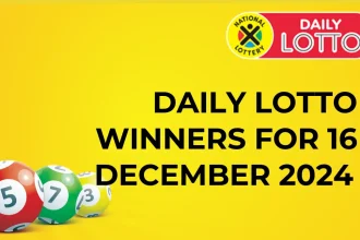Daily lotto winners