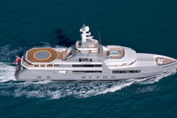 Sanctioned Russian Billionaire's Superyacht 'Cloudbreak' Returns to Cape Town's V&A Waterfront
