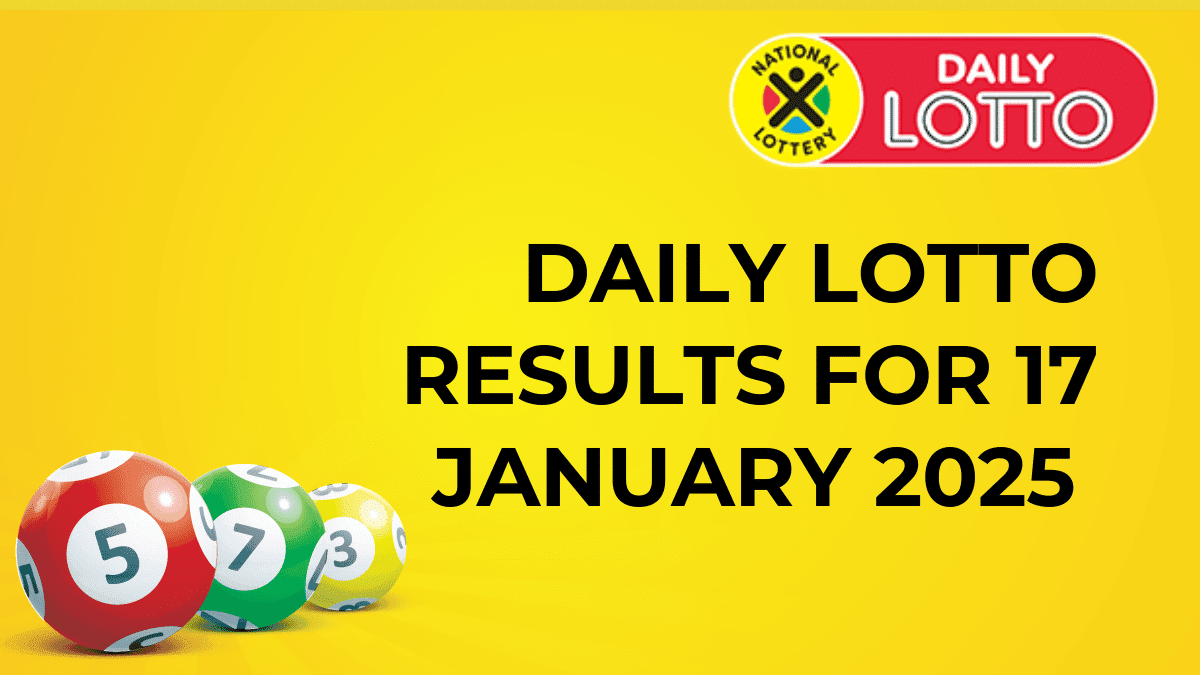 Daily lotto results