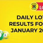 Daily lotto results