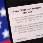 TikTok ShutDown in US Ahead of Ban, Leaving 170 Million Users Affected