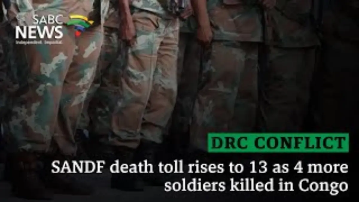 Four SANDF Soldiers Killed in DRC – Three Die in Goma Airport Battle