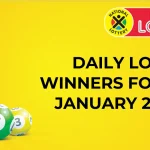 Daily lotto winners