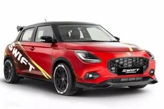 Suzuki Unveils Sleek New Swift Sport 2025 Concept with Bold Bodykit and Decals