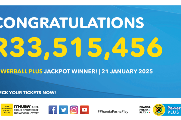 R33 Million Powerball Plus Winner Bought Ticket via Banking App: National Lottery Confirms