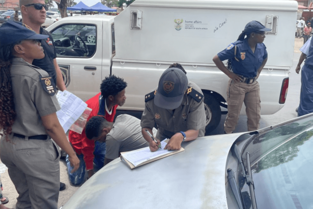 Over 300 Arrests in Tshwane Weekend Crackdown, Including Cases of Hiring Undocumented Foreigners