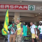 MK Party Members Block Access to Hobart SPAR, Disrupting Shoppers