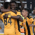 Glody Lilepo scores his first goal for Kaizer Chiefs