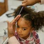 Straight Up Braids for girls