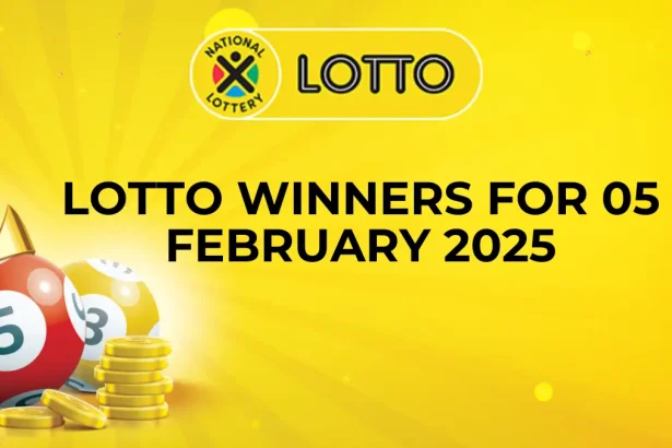 LOTTO RESULTS: Congratulations to the Lotto Winners for 05/02/2025