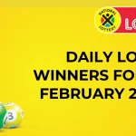 Congratulations to the Daily Lotto Winners for 07/02/2025