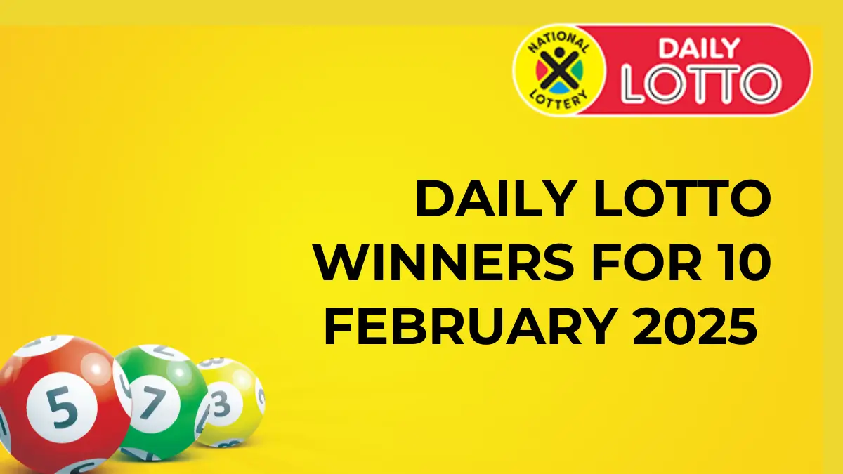 Congratulations to the Daily Lotto Winners for 10/02/2025