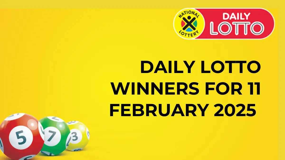 Congratulations to the Daily Lotto Winners for 11/02/2025