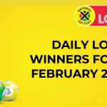 daily lotto winners