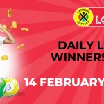Congratulations to the Daily Lotto Winners for 14/02/2025
