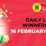 Congratulations to the Daily Lotto Winners for 16/02/2025