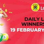 Congratulations to the Daily Lotto Winners for 19/02/2025